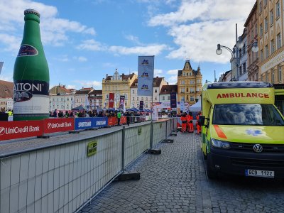 Půlmaraton České Budějovice 2021 pohledem záchranářů